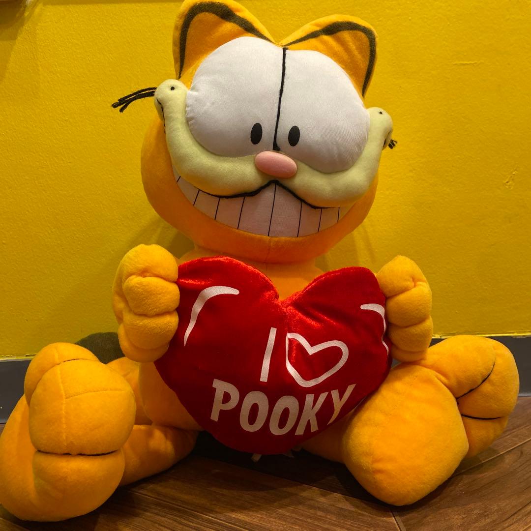 ガーフィールド ぬいぐるみ 特大 ハート トイ おもちゃ