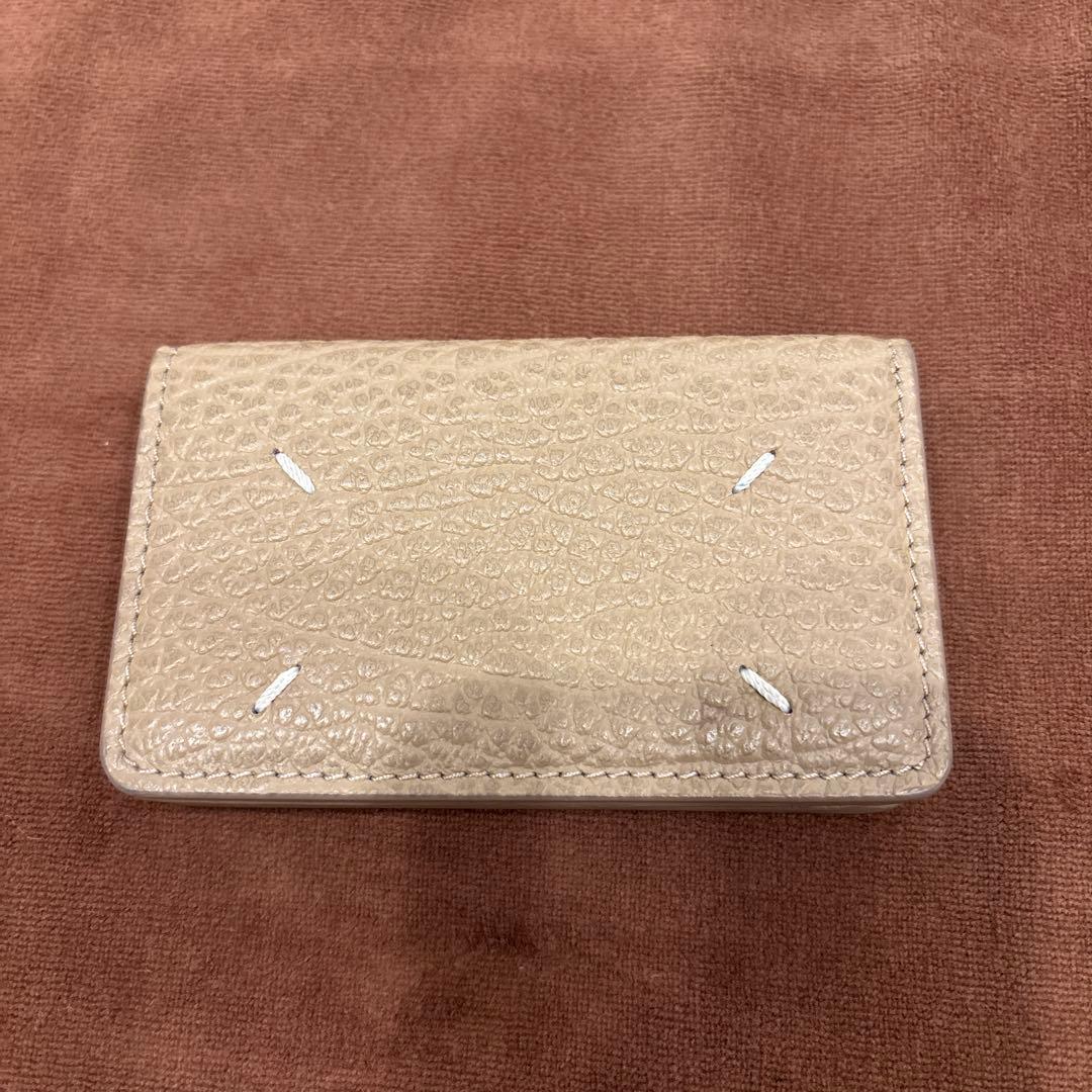 Maison Margiela ベージュ　名刺入れ