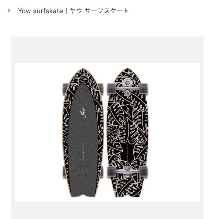 ヤウサーフ　スケート