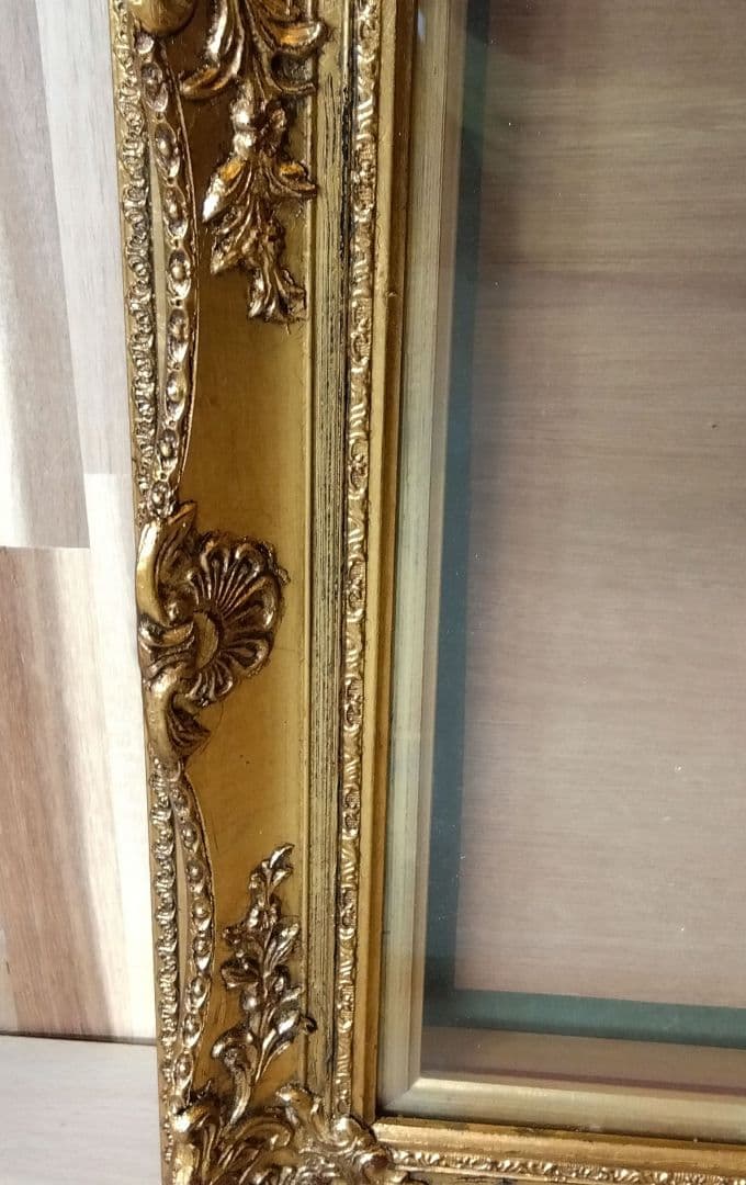 バロックスタイル　豪華金装飾 F6号 油彩額縁 ゴールドフレーム