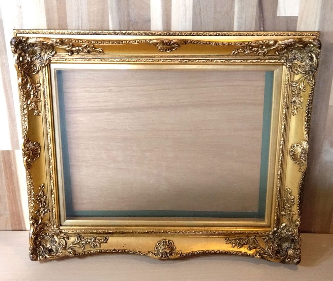 バロックスタイル　豪華金装飾 F6号 油彩額縁 ゴールドフレーム