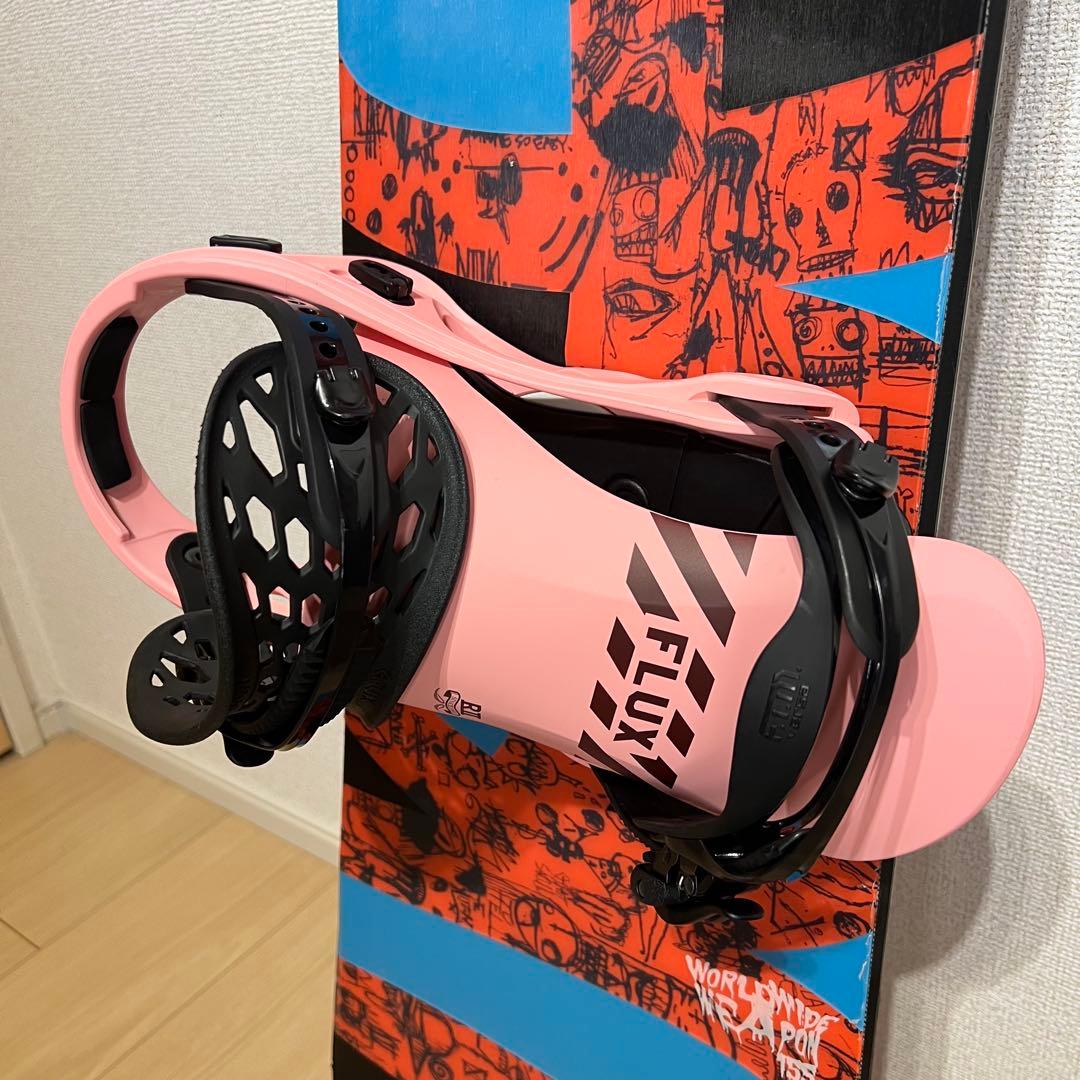 K2 WORLD WIDE WEAPON 155 FLUX R2 スノーボード