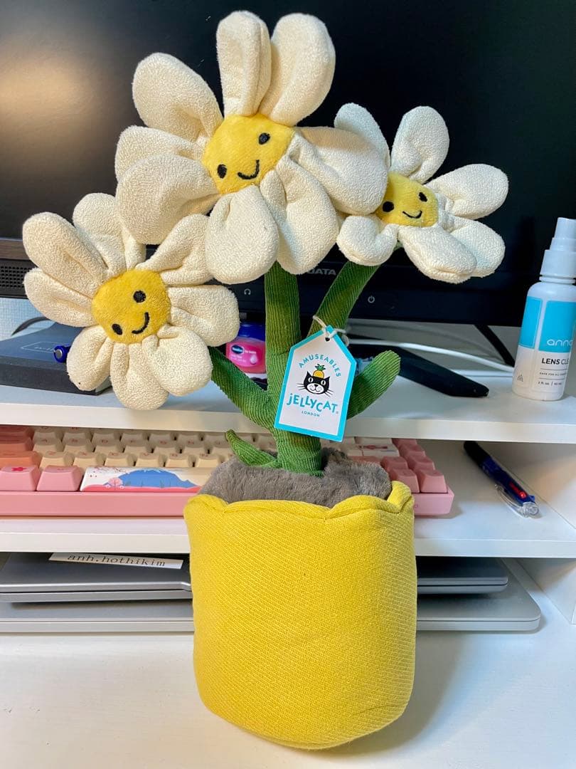  花のぬいぐるみ