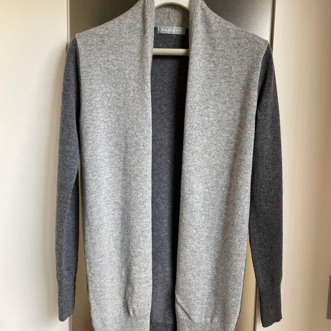 ダーマ　カシミア100%カーディガン