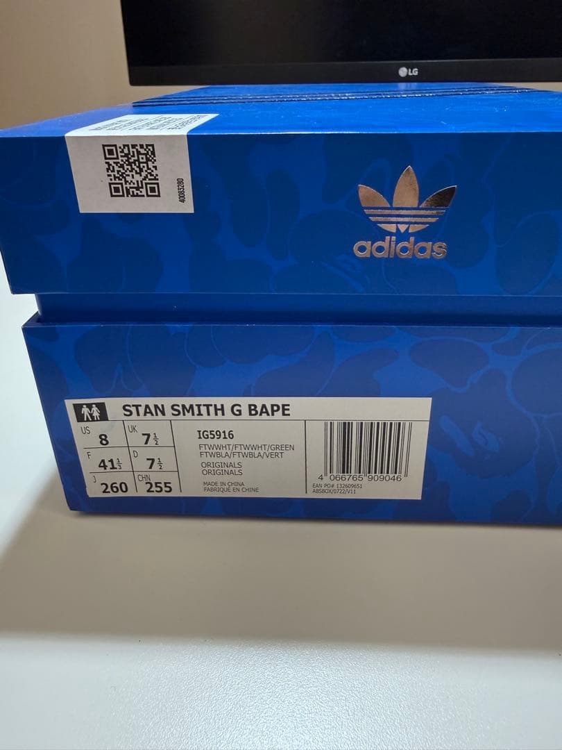 シューズ(男性用) BAPE x adidas Golf STAN SMITH 26cm