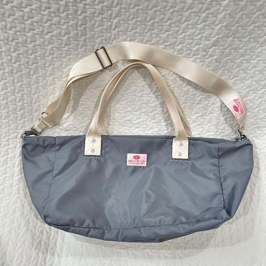 超美品】　BAG'n'NOUN バッグンナウン ナイロン ボストン ショルダー