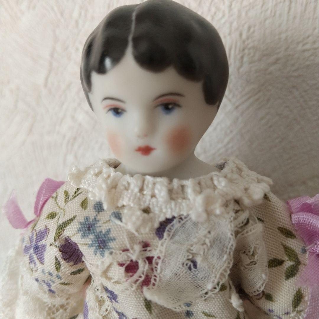 チャイナヘッドドール 作家様 ミニョネット ビスクドール ペグドール