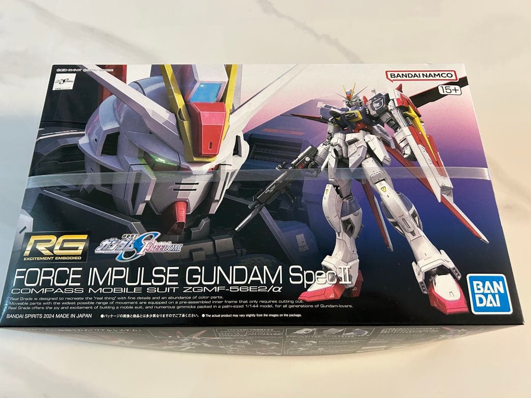 RG フォースインパルスガンダムSpec II Spec2 1/144新品未開封