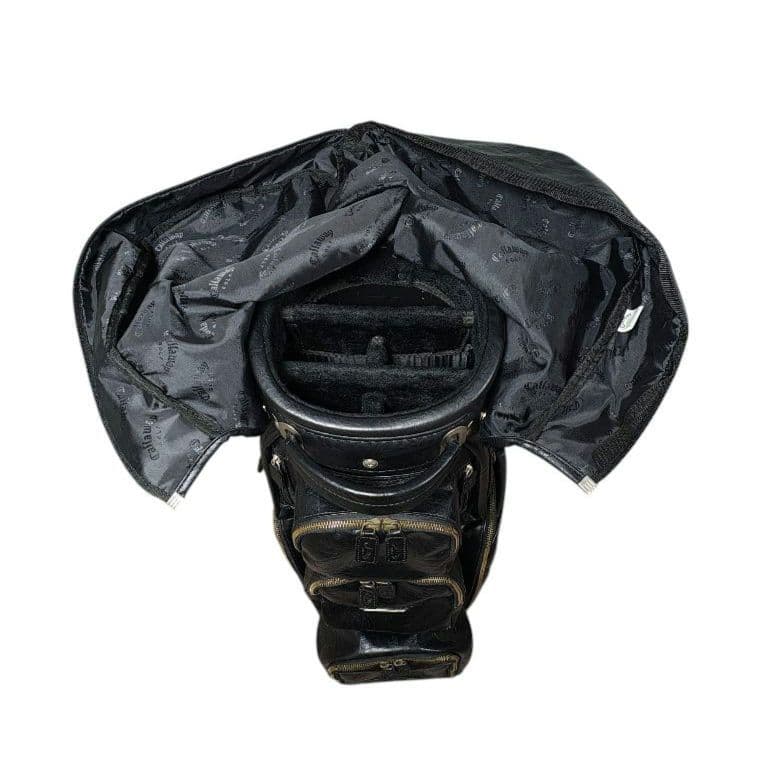 Callaway キャロウェイ ゴルフ キャディバッグ ブラック PUレザー