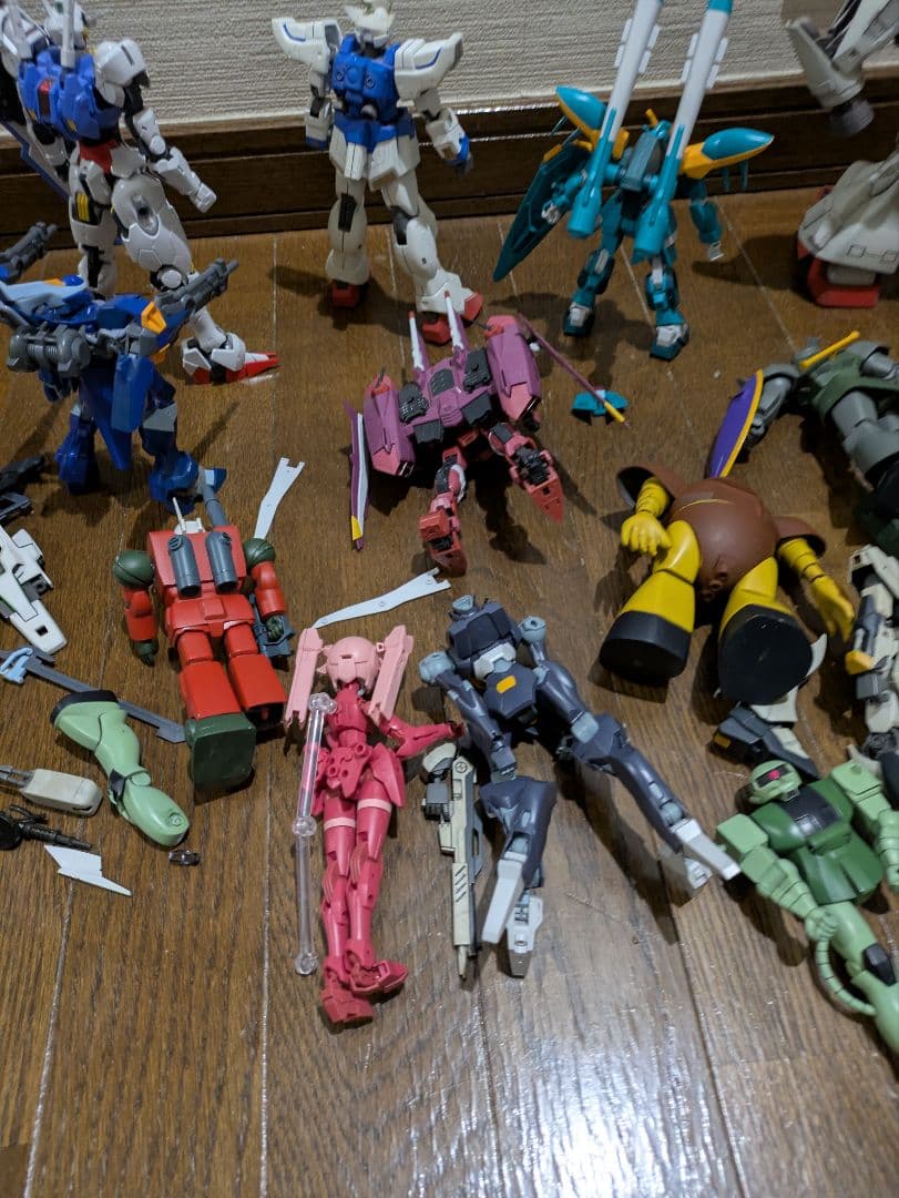 プラモデル ガンダム　ガンプラ 　ジャンク　武器　完成品　まとめ売り