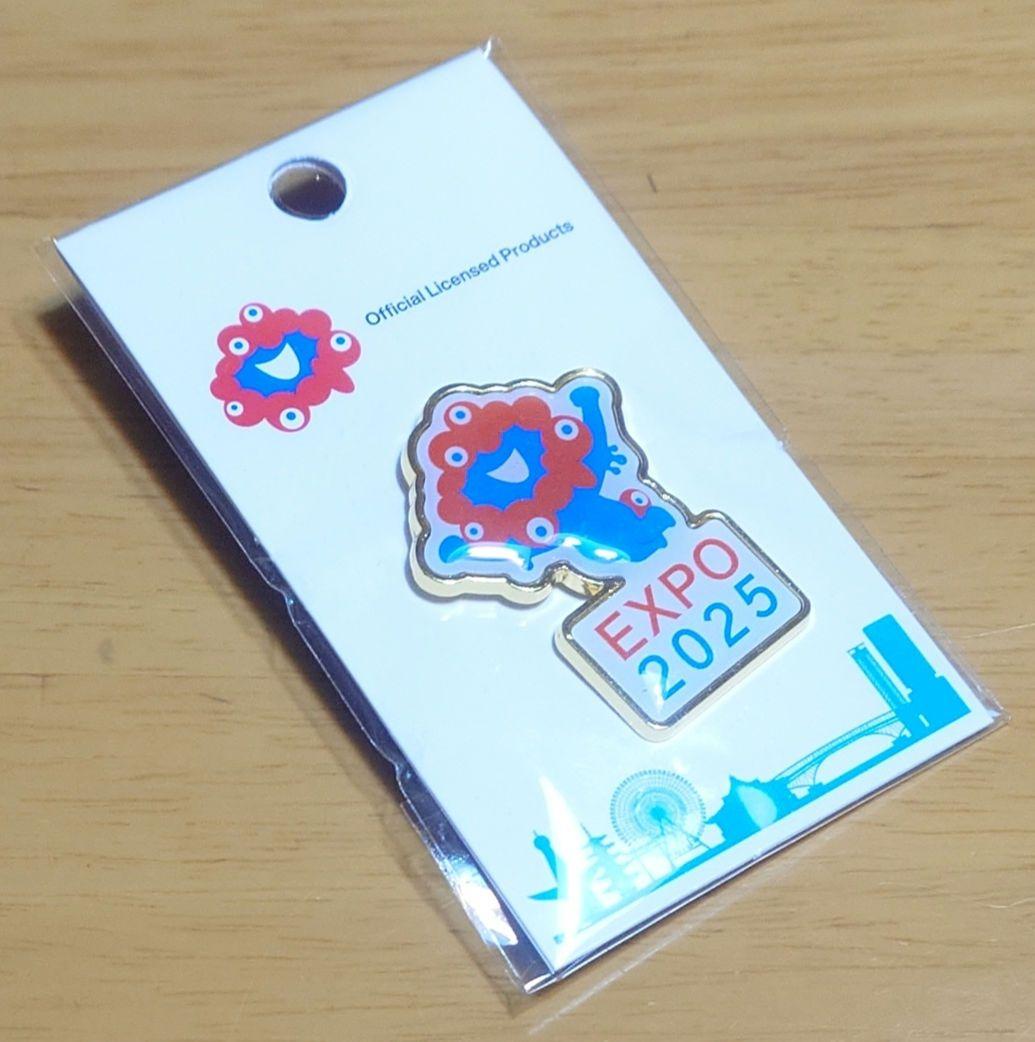 大阪関西万博EXPO2025 ミャクミャクプレートピンバッジ飛び 新品未使用品