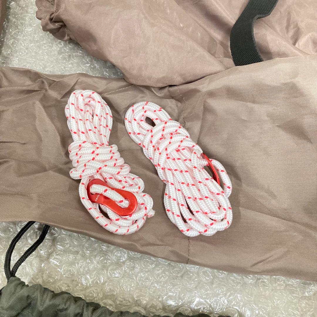 テンマクデザイン 炎幕 グランドシート付き　廃盤 パップテント ソロ