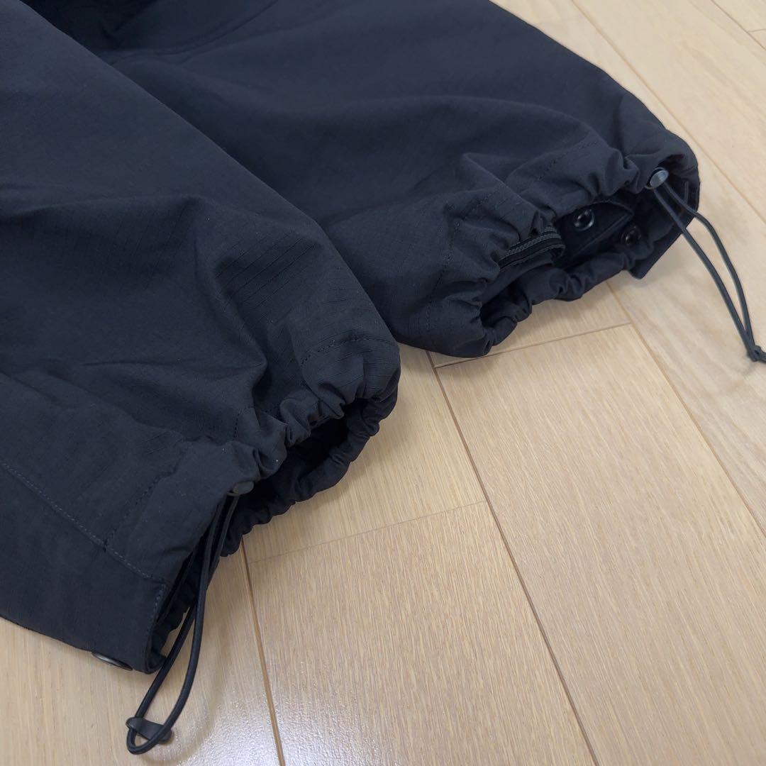 シュプリーム　ノースフェイス　エクスペディション　オーバーオール　ビブパンツ　黒