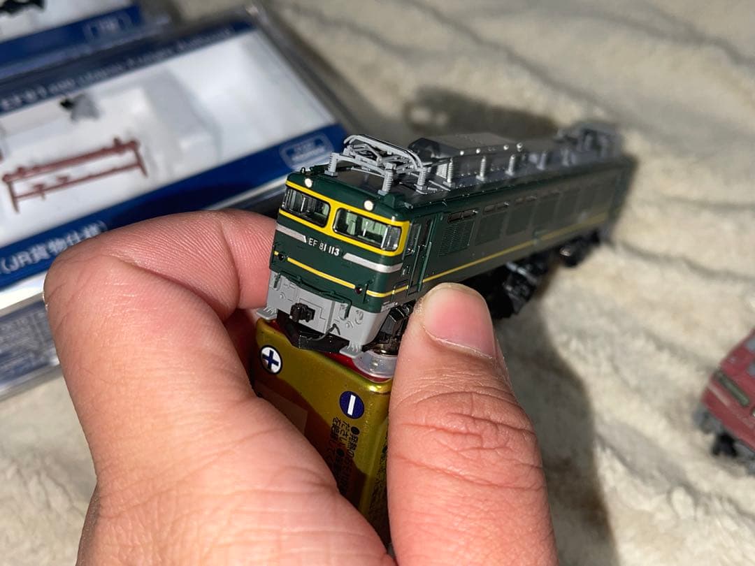 TOMIX EF81 トワイライト色& 貨物 400番台 (小加工)