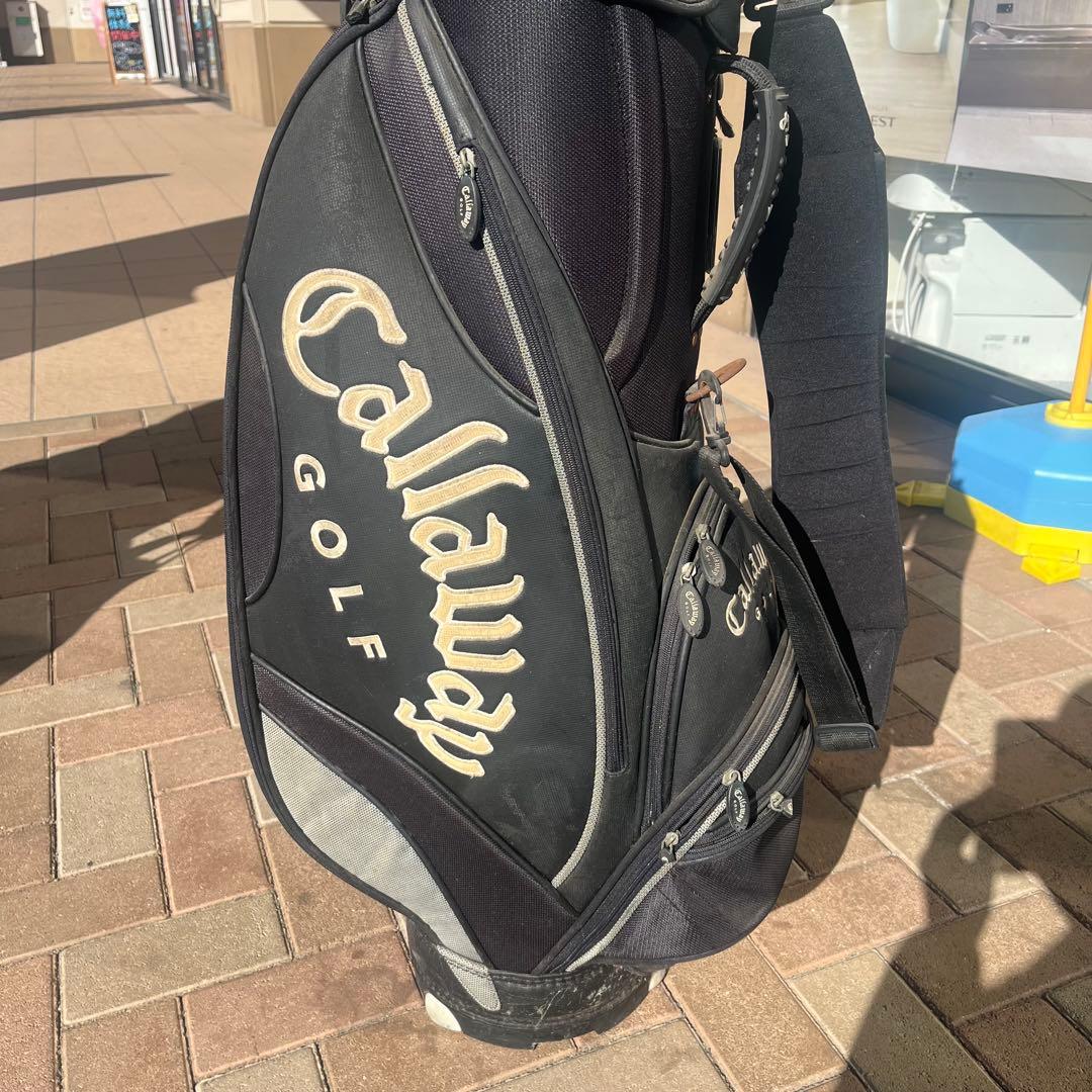 Callaway ブラックキャディバッグ 付属品あり