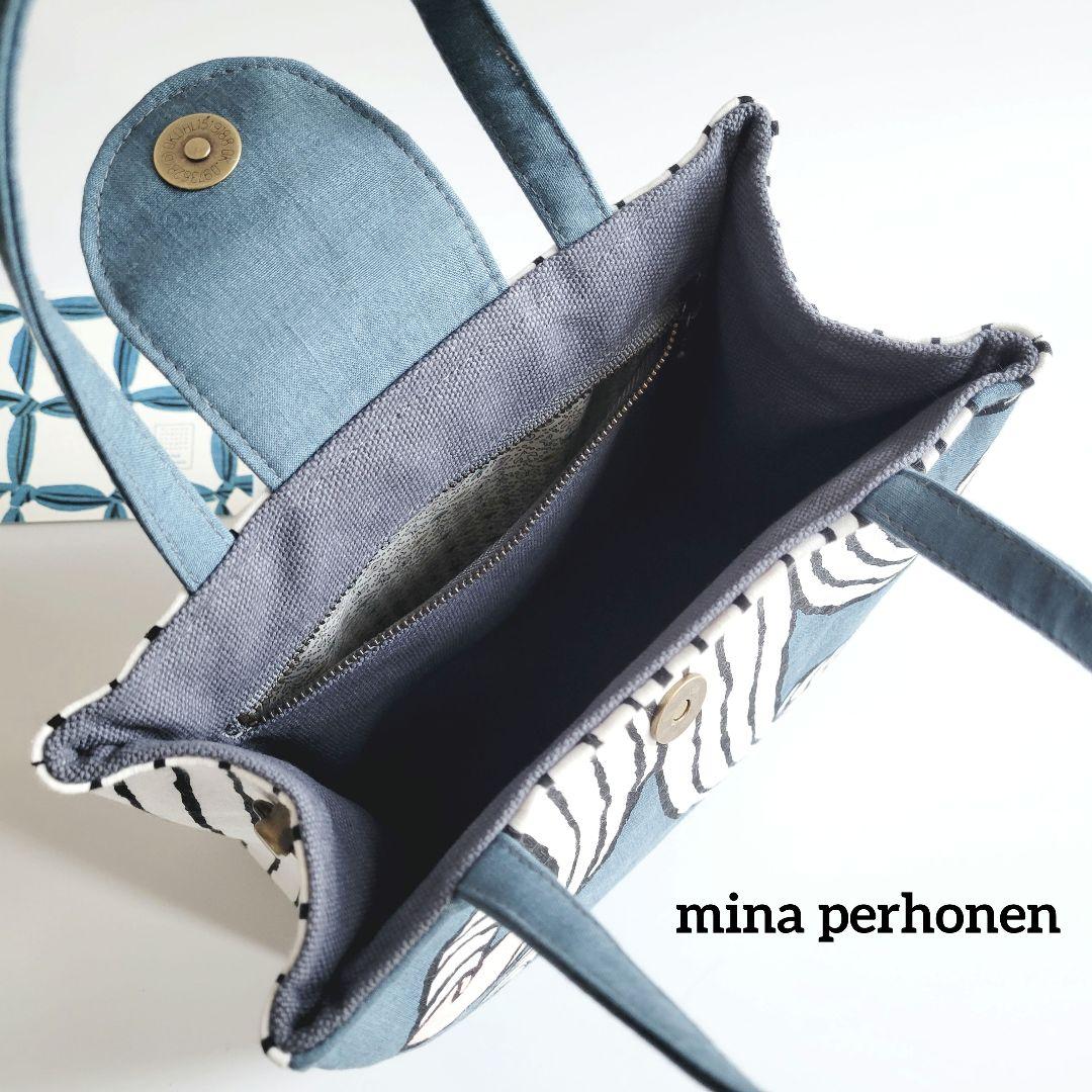 【swingラスト】ミナペルホネン　2wayスクエアトートバック