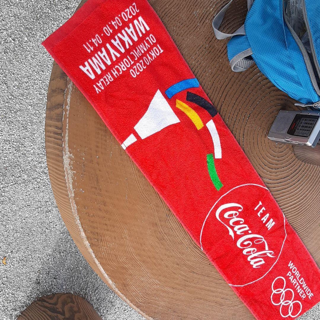 3万値上げ！2020TOKYO OLYMPICコカコーラ和歌山聖火ランナータオル