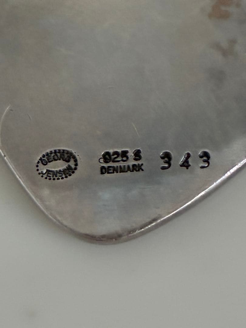 ジョージジェンセン 343 ブローチ 魚 SV925  