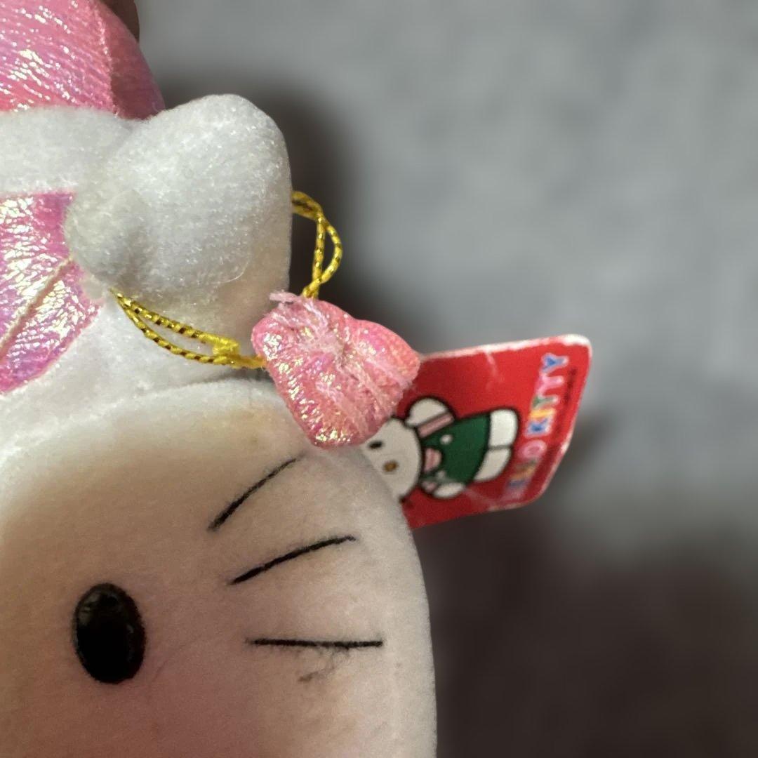 タグ付き希少品♡マーメイド　オーロラキティ♡1999♡ピンク人魚ぬいぐるみ