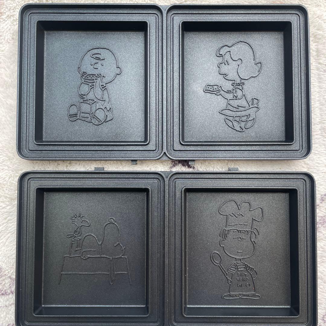 BRUNO （ブルーノ）スヌーピー グリルサンドメーカーダブル