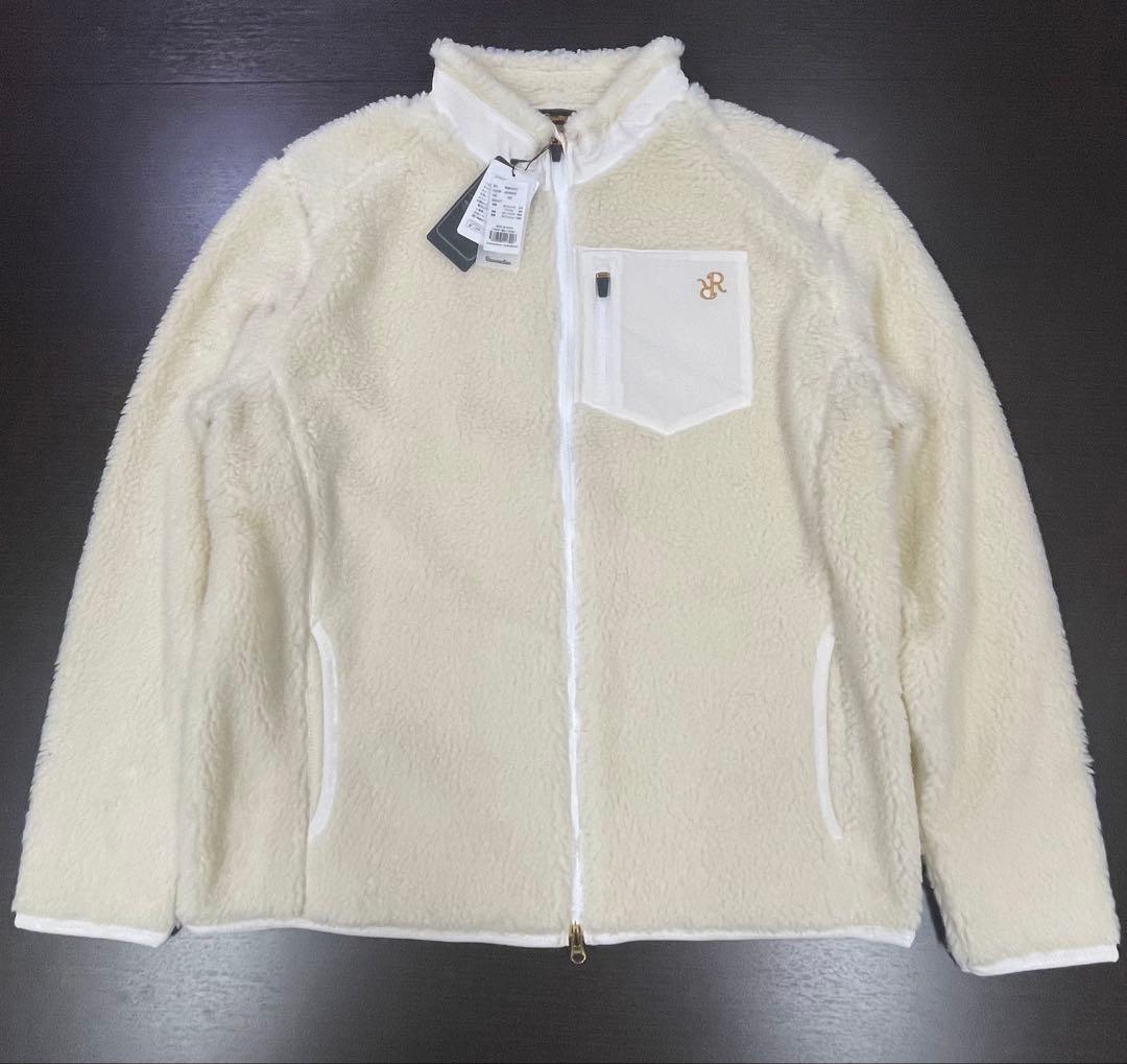 レザレクション　新品　XXLサイズ　シロ　ボアブルゾン