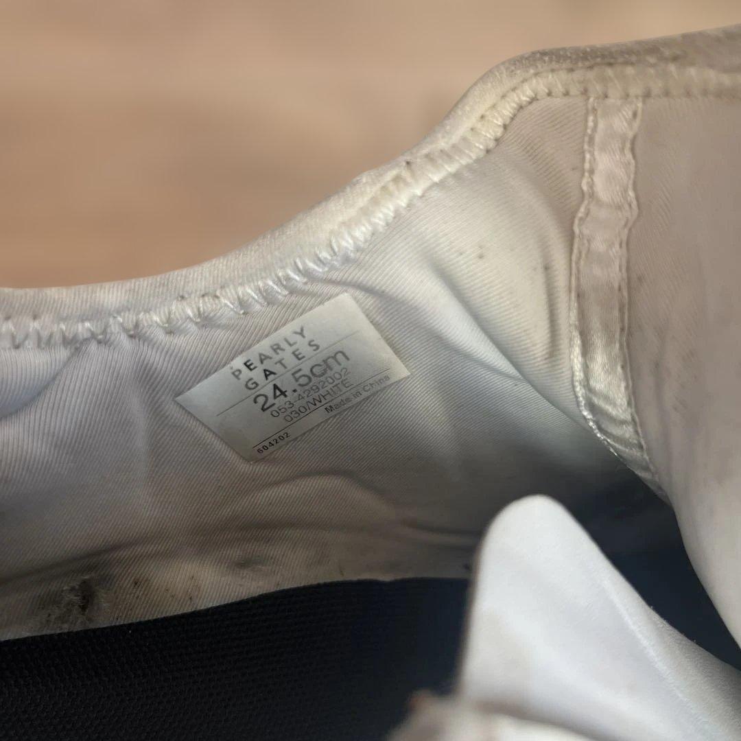PEARLYGATES ホワイト スニーカー