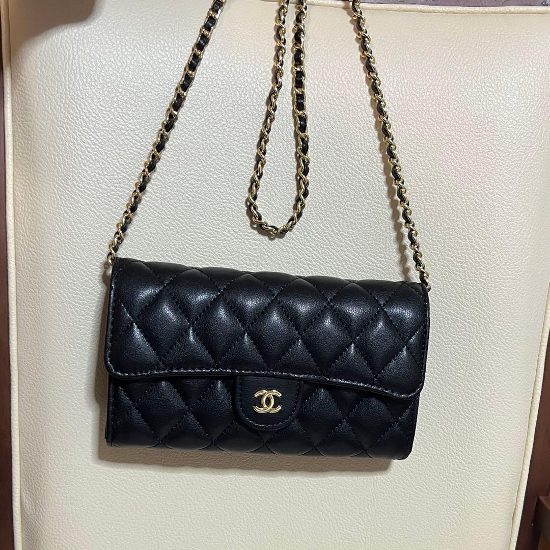 チェーンウォレット　長財布　ノベルティ