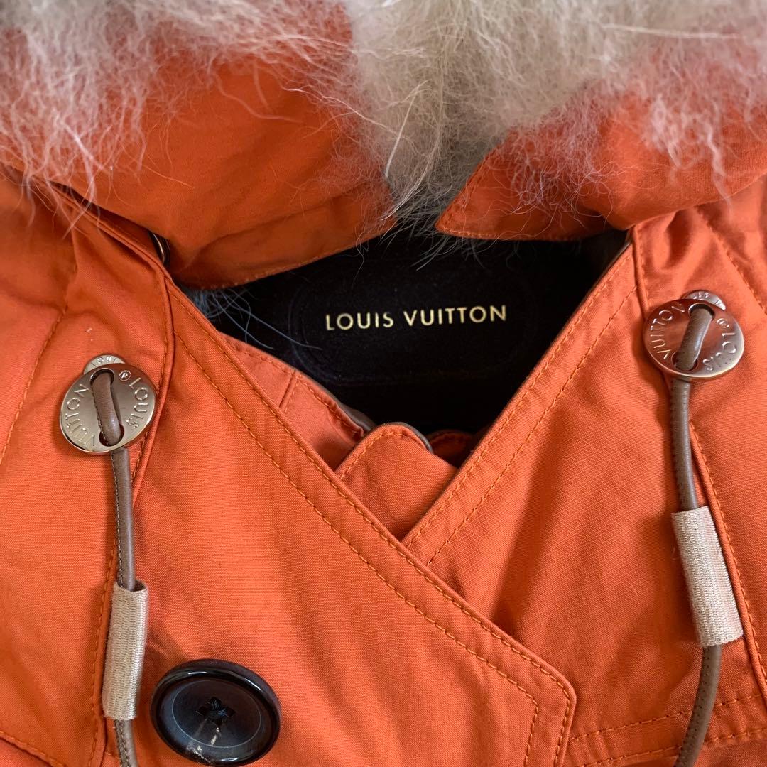 希少　LOUIS VUITTON 2WAY オレンジ ダウンジャケット　ベスト