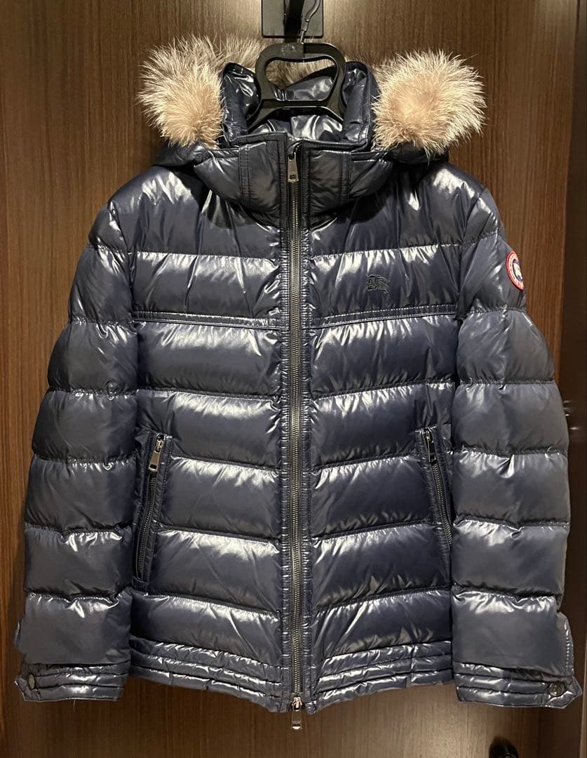 【美品】Burberry Black Labelダウンジャケット