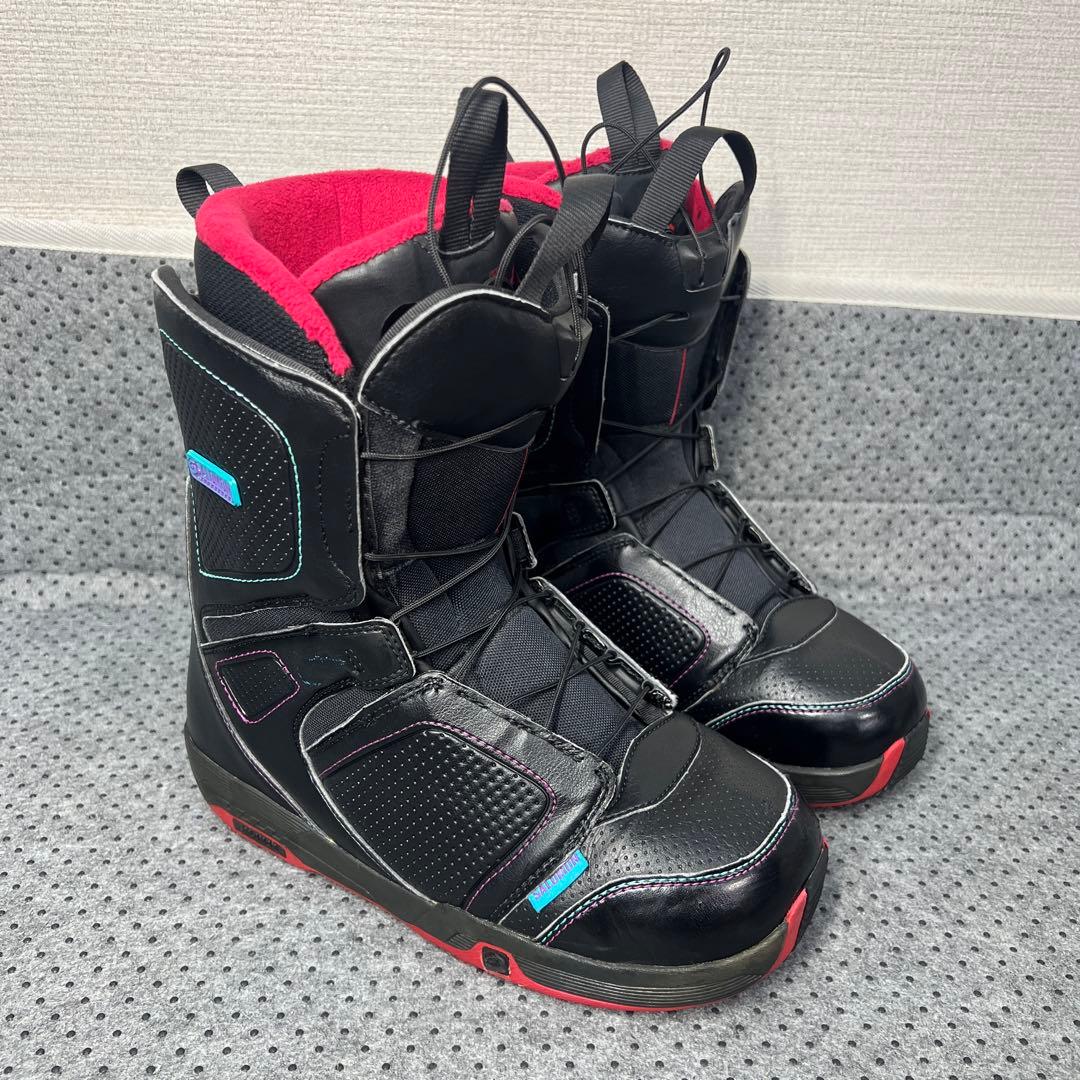 7-8回使用 24.5cm SALOMON PEARL スノーボードブーツ