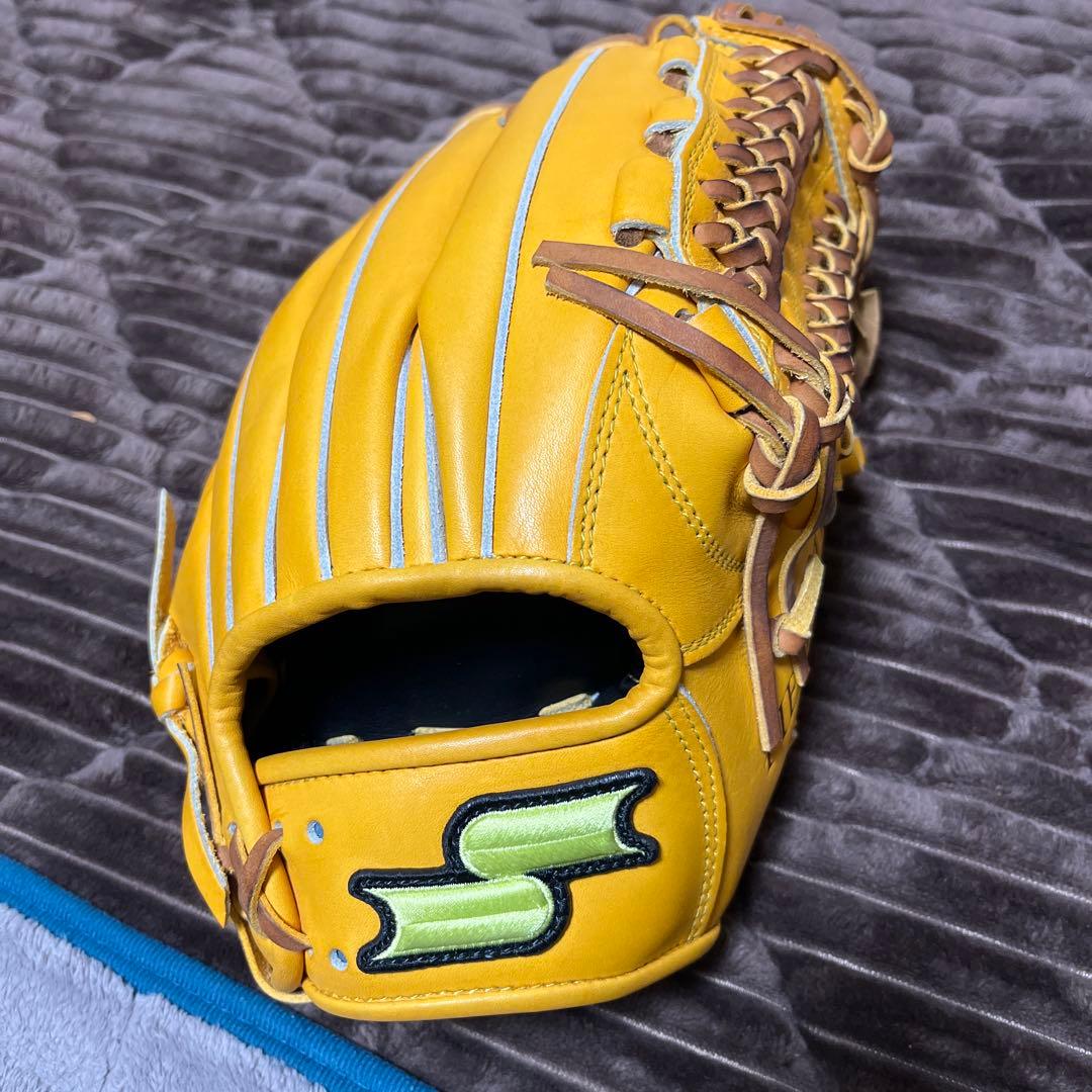 SSK 硬式グローブ イエロー