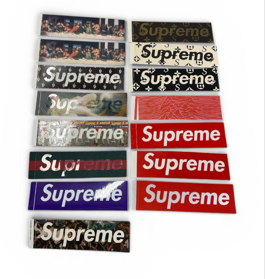 希少！歴代　Supreme ステッカー　グッチ　モノグラム等セット正規品！
