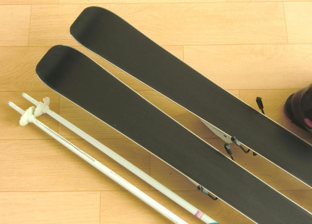 ■■1月限定■送料無料■子供用スキーフルセット■板122靴22■WAX済■■