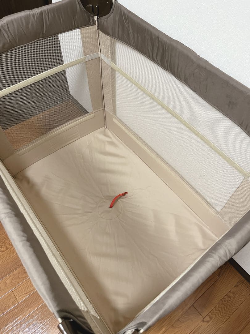 【極美品】アップリカ ココネルエアー ベビーベッド サークル 寝具 未使用級