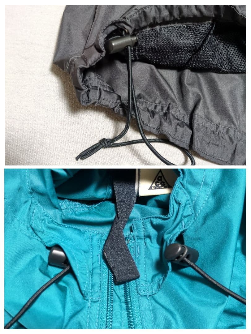 90s ナイキ ACG アノラックパーカー ナイロンジャケット 刺繍ロゴ XL