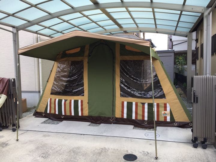 【値下可】ビンテージテント ヴィンテージテント 鉄骨テント