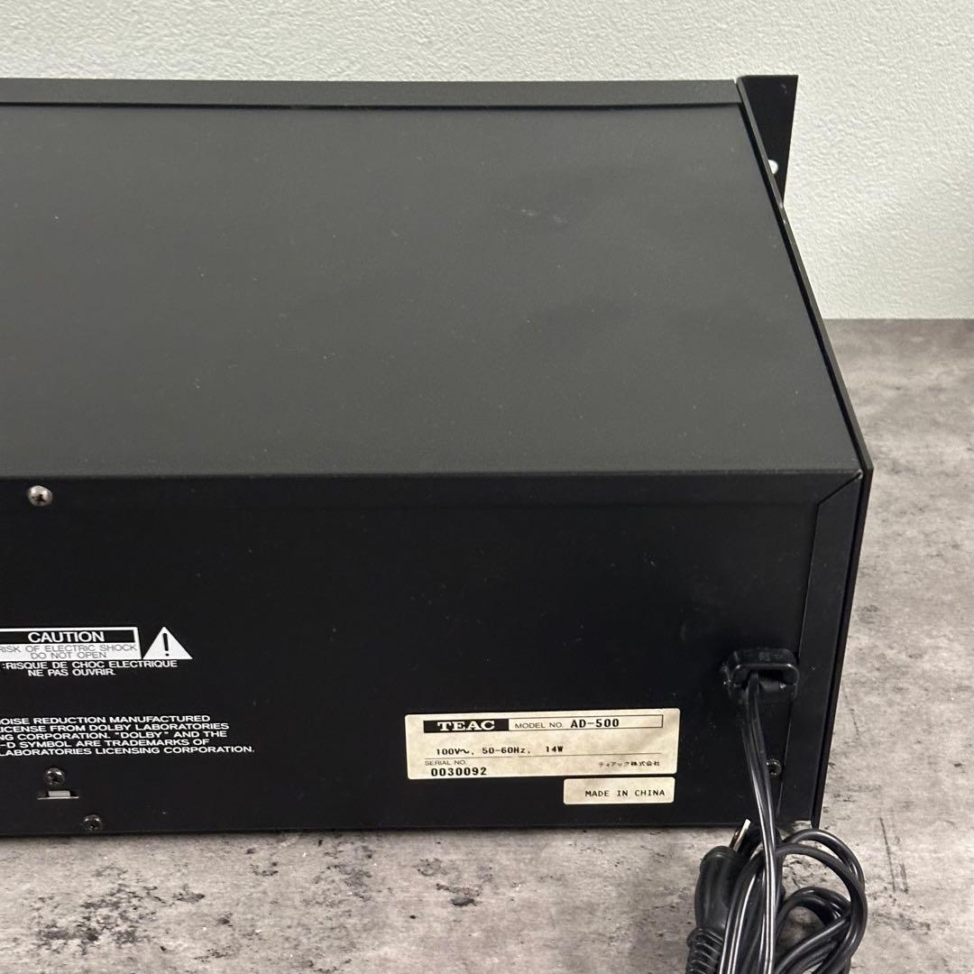 TEAC AD-500 CDプレーヤー カセットデッキ