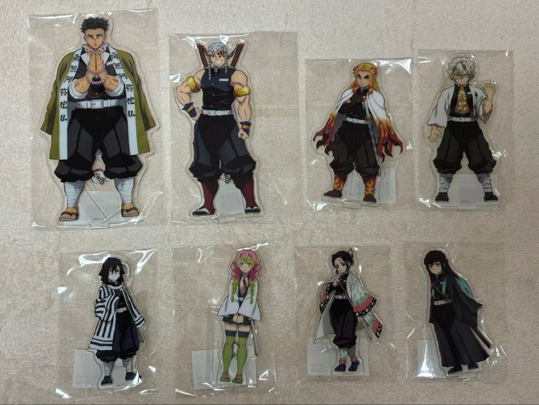 鬼滅の刃 ufotableカフェ 柱アクスタ