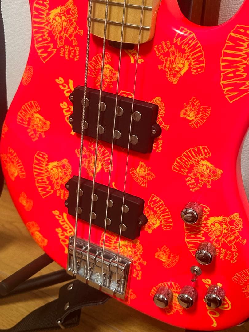 EDWARDS(エドワーズ)E-助平PINKWANIMAKENTAエレキベース