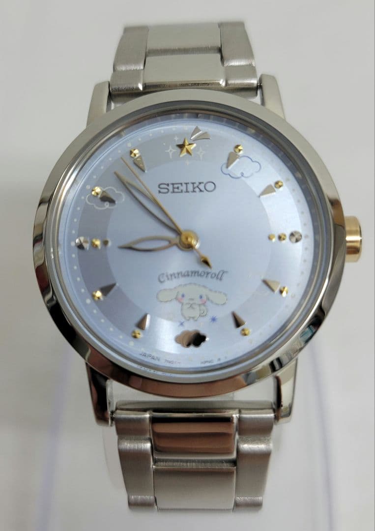 【FROM JAPAN】セイコー×シナモロール コラボウオッチ レディース