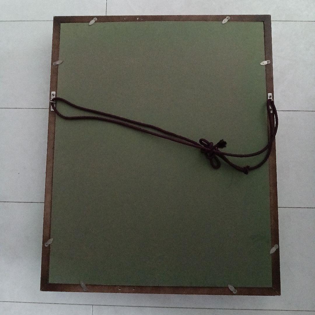 三蔵法師の世界　風景画 キャメルと人物の油彩画　サインあり