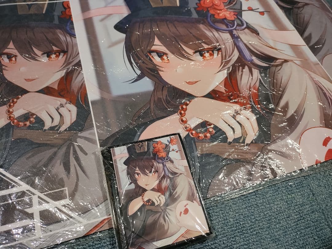 原神 胡桃 スリーブ プレマ プレイマット