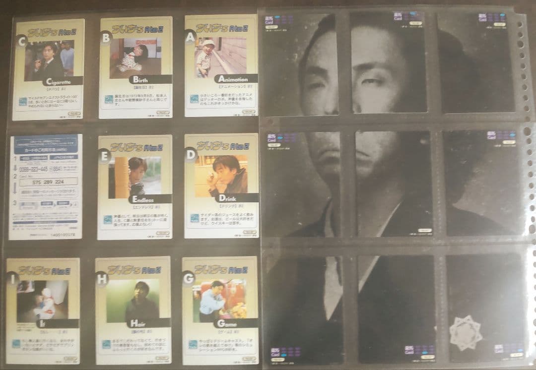 関智一　[専用バインダー付]トレーディングカード(No.50のみ欠品)