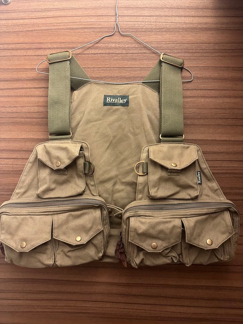 Rivalley フィッシングベスト RV ストラップベスト