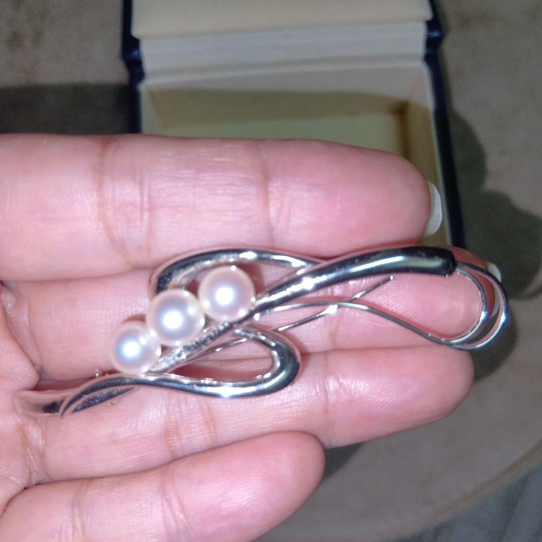 美品♥TASAKI 真珠 ブローチコメント10%引き