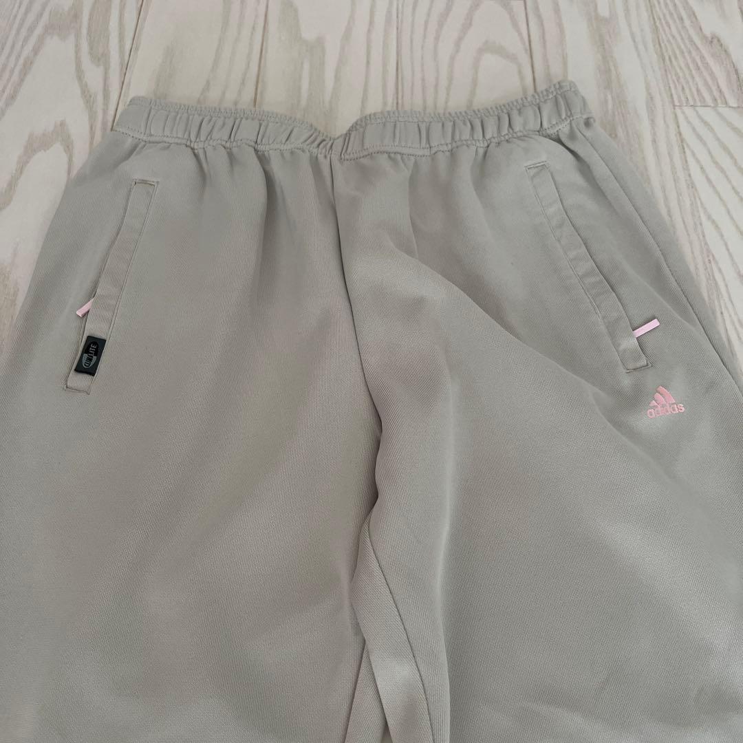 adidas ジャージ上下セット ベージュ・ピンク　レディース