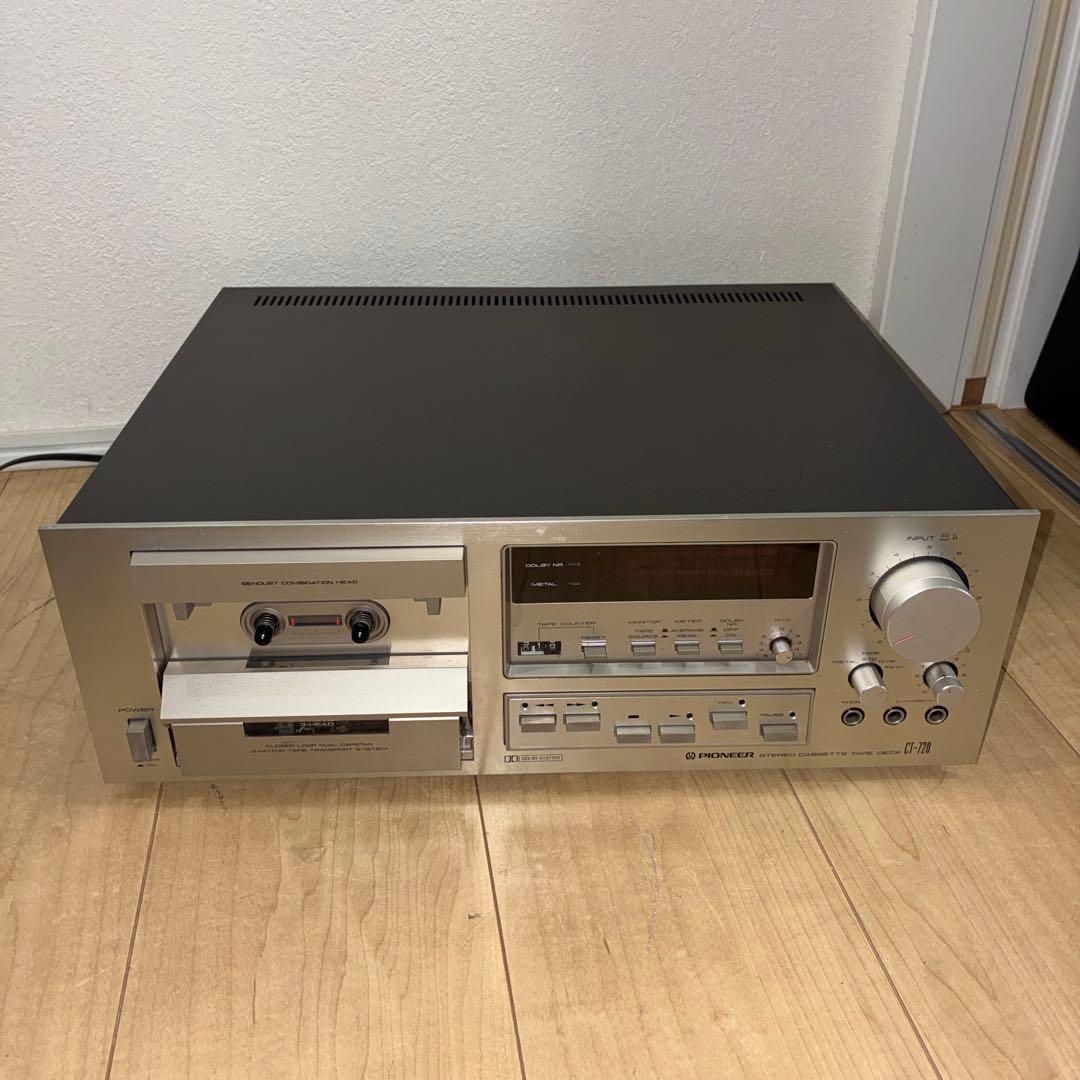 PIONEER CT-720 パイオニア ステレオカセットテープデッキ