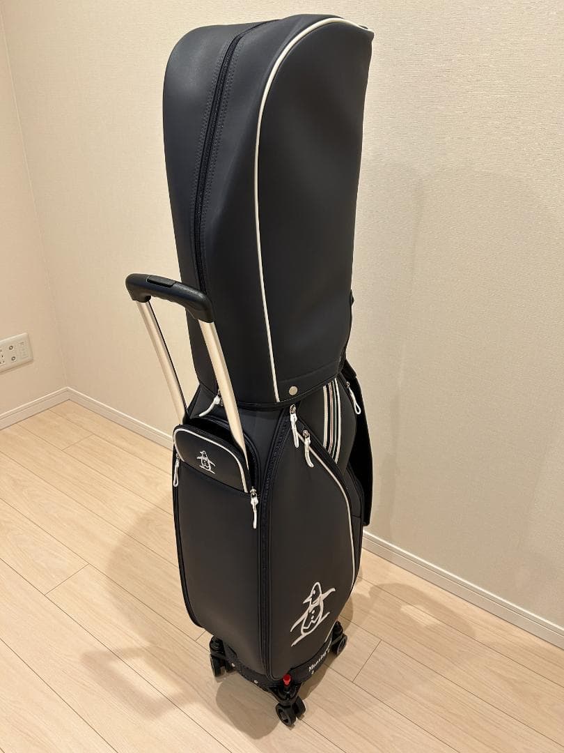 Munsingwear キャスター付き キャディバッグ ネイビー