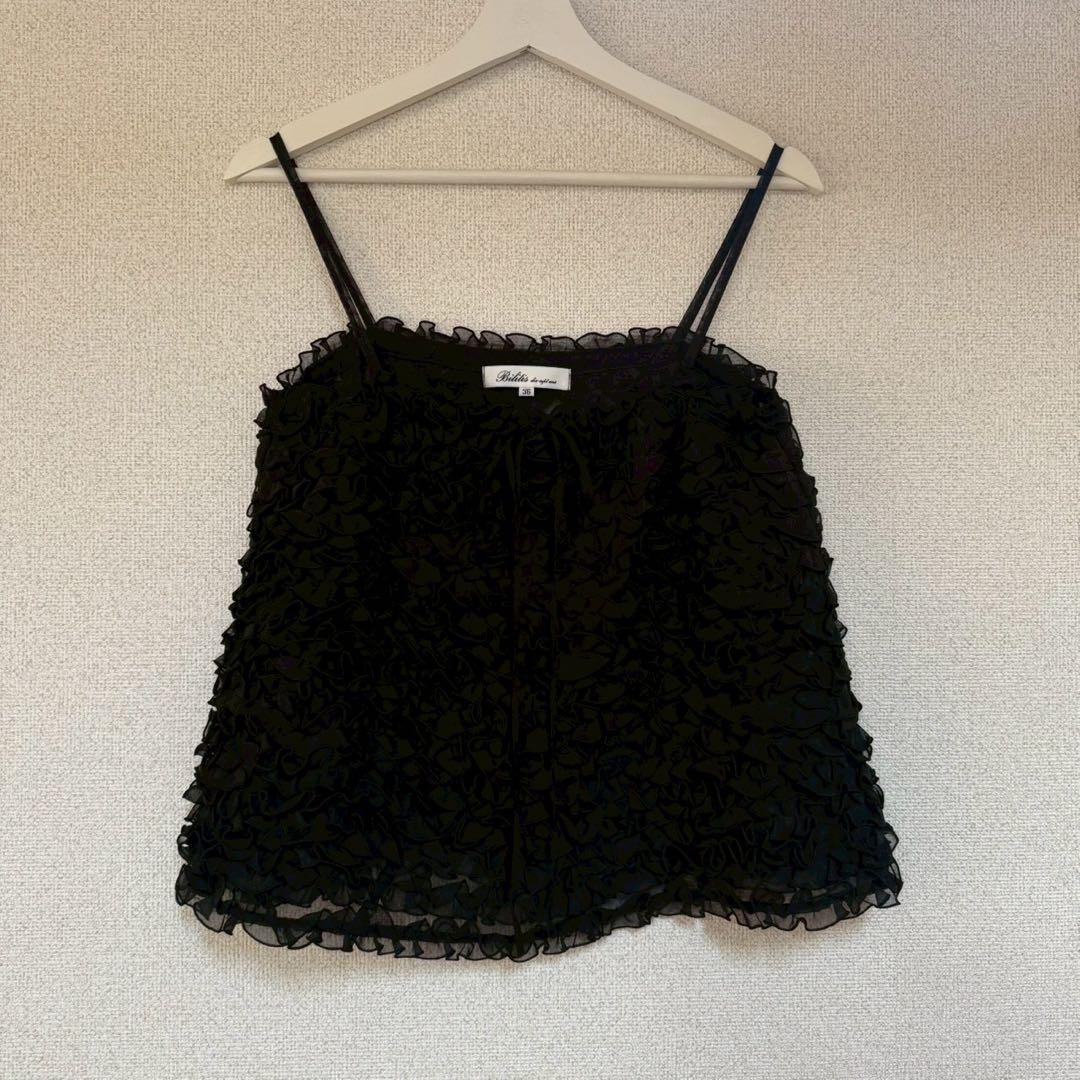 美品✨ Bilitis dix-sept ans スペシャルプリーツキャミソール