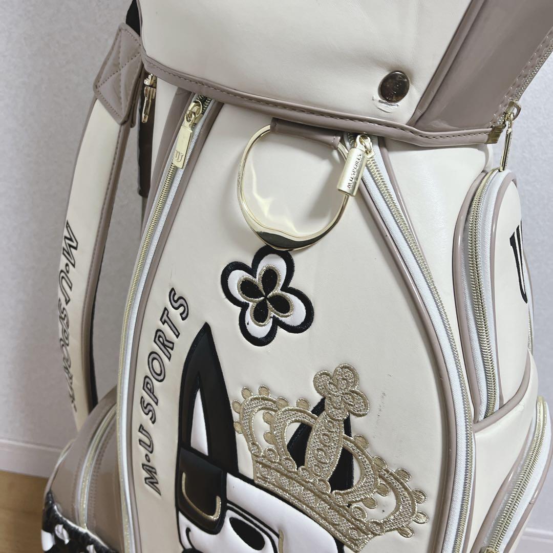 K123 M.USPORTS ミエコウエサコ お洒落 キャディバッグ